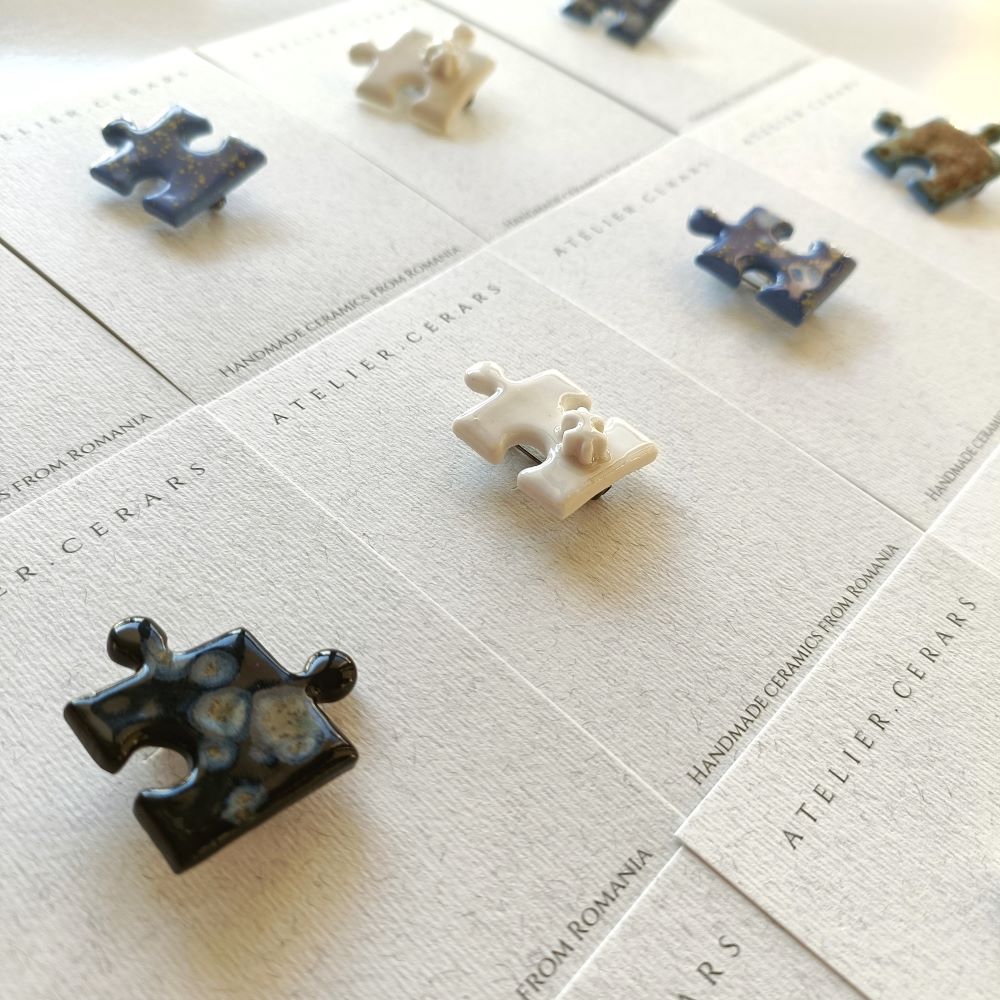 Puzzle Broșă