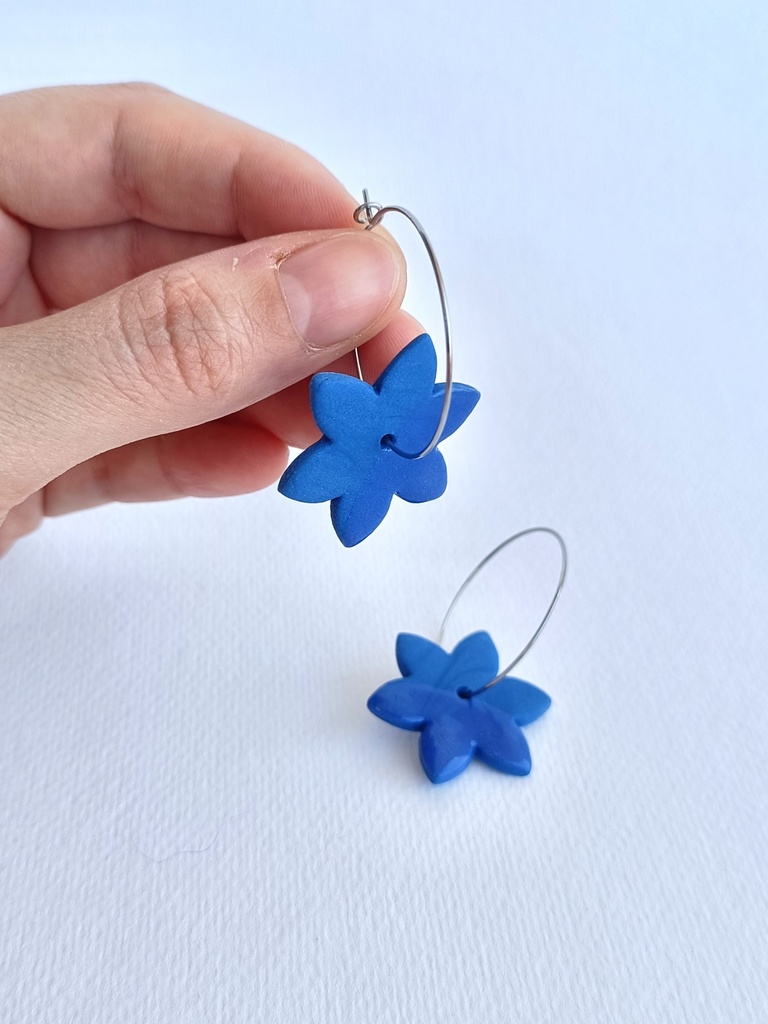 Cercei porțelan 